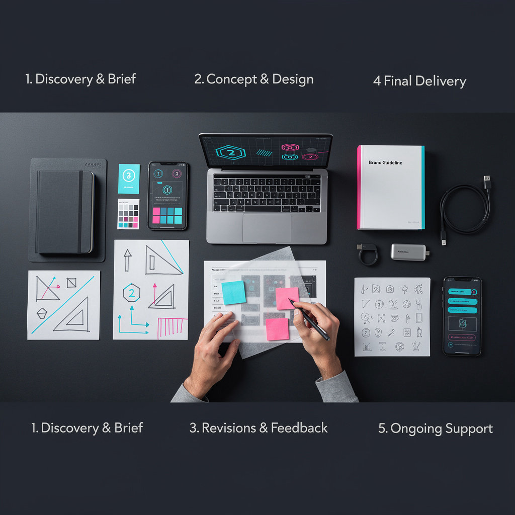 Nova Design discovery and brief process - understanding client goals and project scope